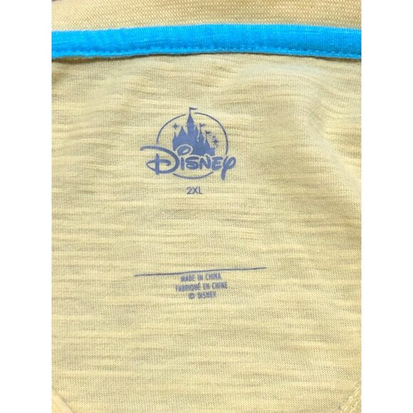 Disney See Ya Real Soon Mickey Mouse Front Back All Over Graphic Print TShirt 2X - Picture 3 of 6